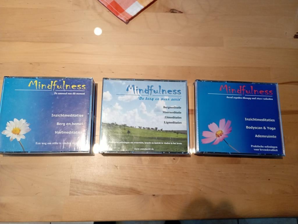 Cd boxen boordevol met inzichtsmeditaties. Garageverk Diest, Cd's en Dvd's, Cd's | Meditatie en Spiritualiteit, Ophalen of Verzenden