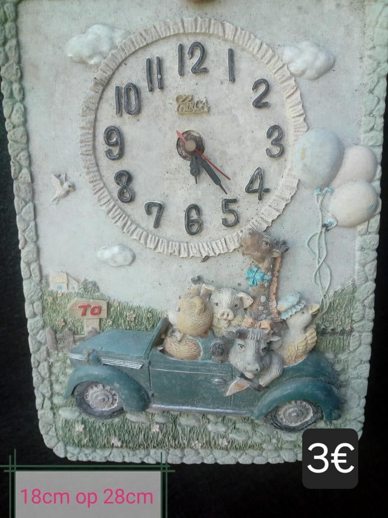 Vintage klokje, Huis en Inrichting, Woonaccessoires | Klokken, Ophalen of Verzenden