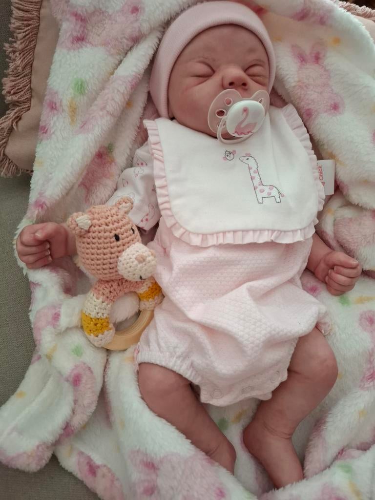 Mooi volsiliconen baby geen reborn, Verzamelen, Poppen, Ophalen of Verzenden