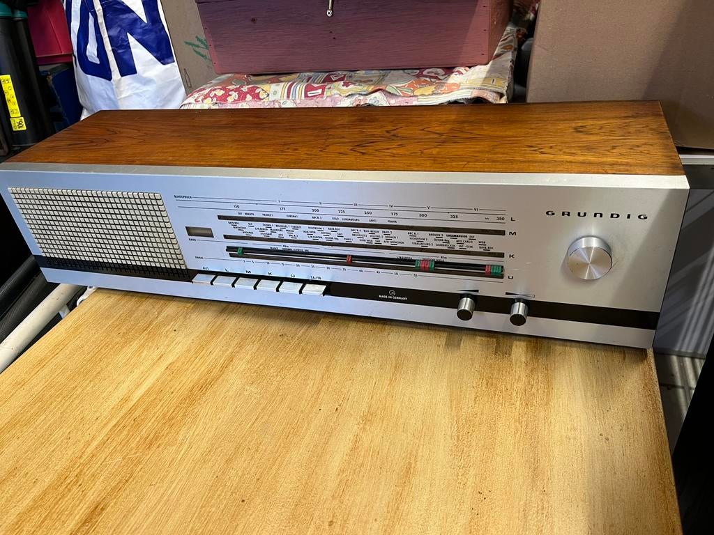 Grundig vintage radio, Enlèvement, Utilisé, Radio