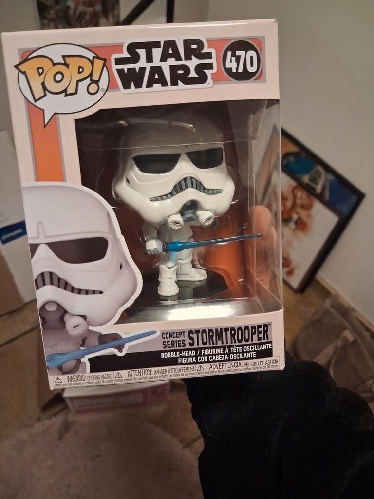 Funko pop star wars, Ophalen