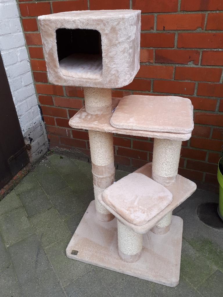 nieuwe kattenkrabpaal kattenpaal main coon proof Beige, Enlèvement, Neuf, Griffoir