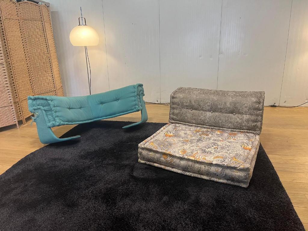 Roche Bobois Mah Jong éléments, 75 à 100 cm, Enlèvement ou Envoi, Moins de 150 cm, Banc droit