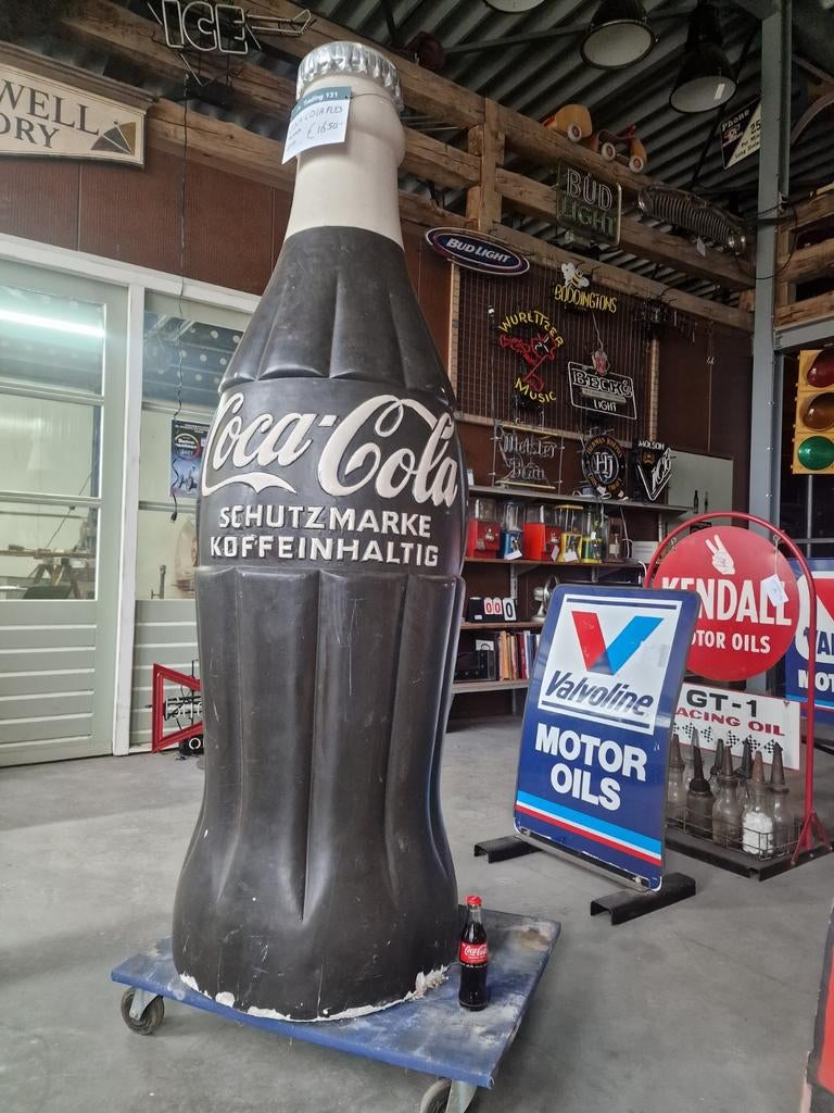 Bouteille Coca-Cola de 2 mètres 50 ans, Enlèvement, Utilisé, Panneau publicitaire