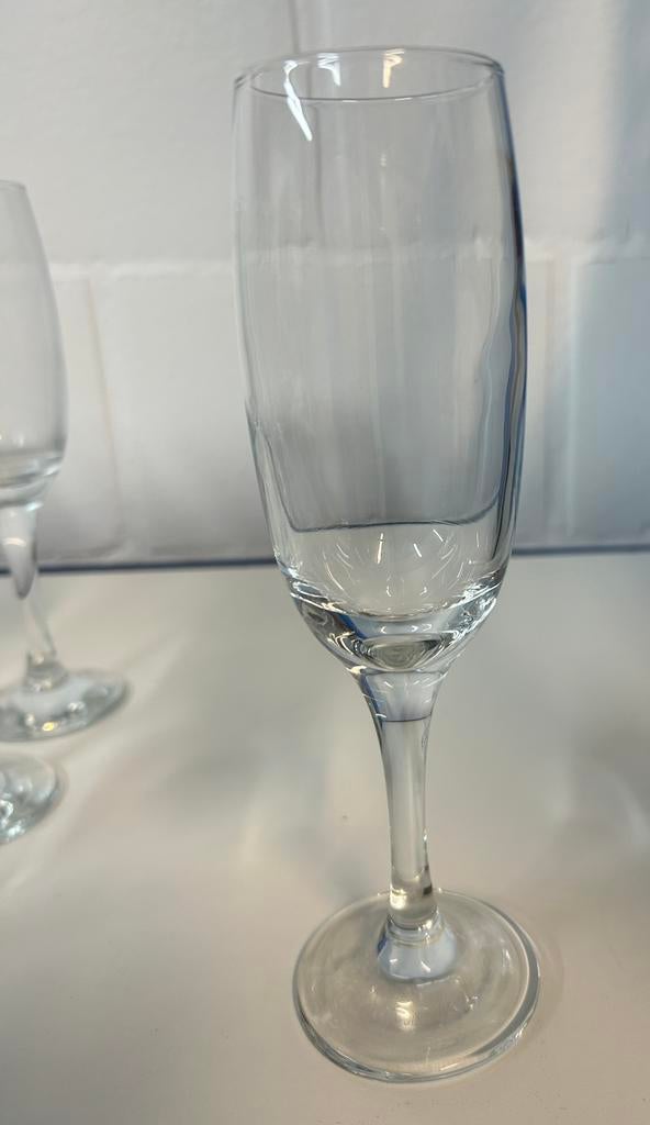 15 glazen nieuw, champagneglazen, ongeschonden, Ophalen, Nieuw, Overige typen