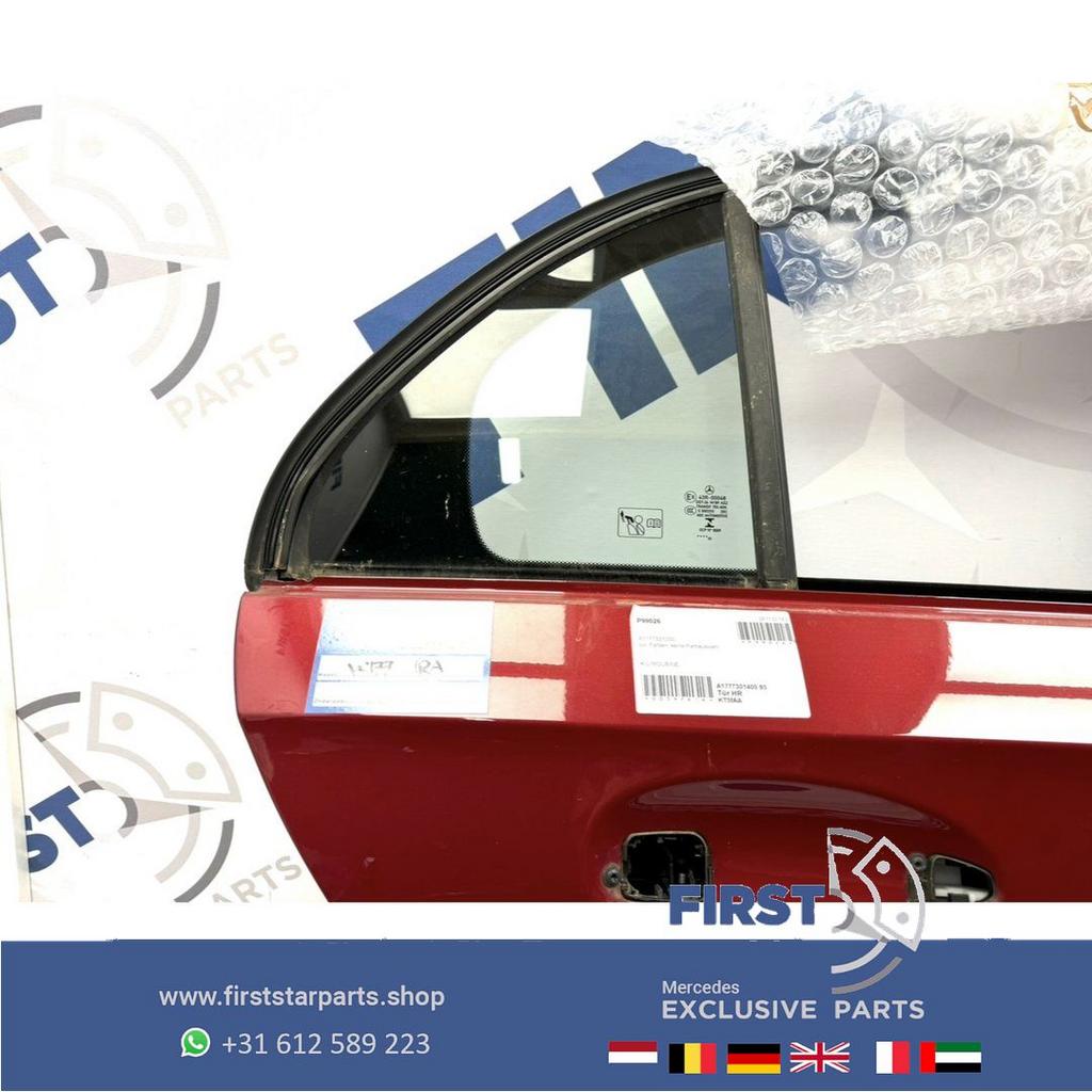 W177 A Klasse RECHTS ACHTER DEUR PORTIER ROOD Mercedes RECHT, Gebruikt, -, Deur, Achter