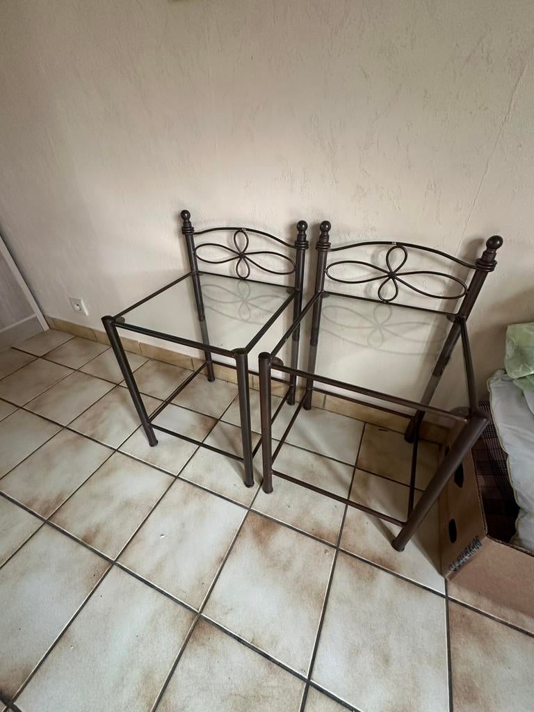 Nachttafel bijzet tafel, Enlèvement, Comme neuf