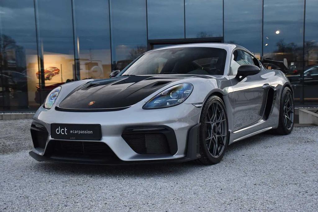 Porsche 718 Cayman GT4RS Weissach Clubsport Lift (bj 2022), Auto's, Porsche, Gebruikt, Alcantara, 1415 kg, Bedrijf