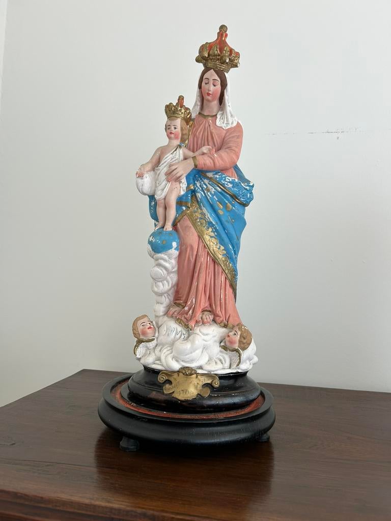 statue de Marie avec enfant, Antiquités & Art, Enlèvement