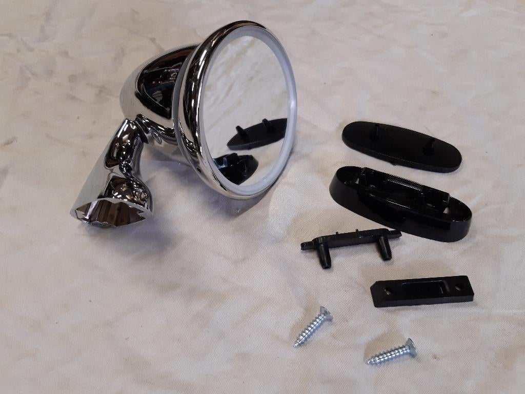 Miroir chromé Classic Mini Links, lentille plate, BULLET, Autos : Pièces & Accessoires, Rétroviseurs, Mini, Rover, Austin, Neuf