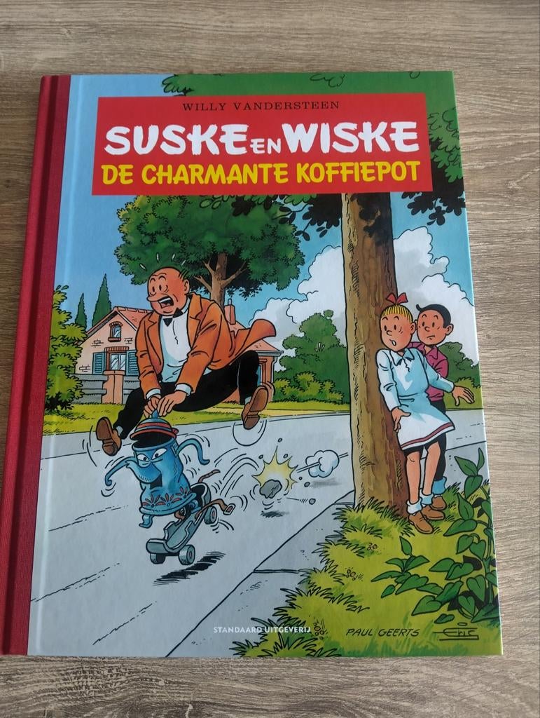 Luxe Suske en Wiske de charmante koffiepot, Enlèvement ou Envoi