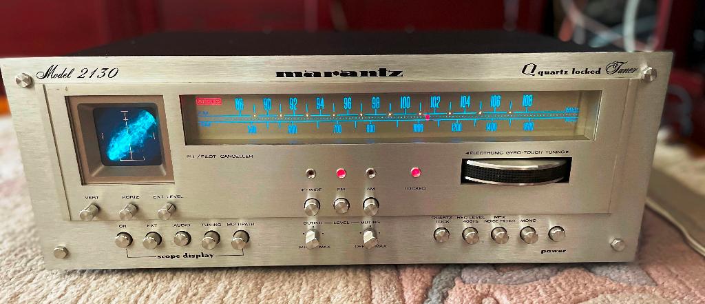 Marantz 2130 tuner hoogwaardige oscilloscoop 1978-81, Ophalen, Gebruikt, Analoog