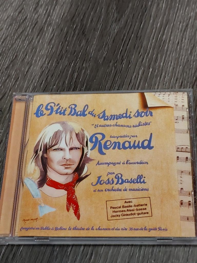 RENAUD le p'tit bal du samedi soir CD, Cd's en Dvd's, Cd's | Franstalig, Ophalen of Verzenden, Gebruikt