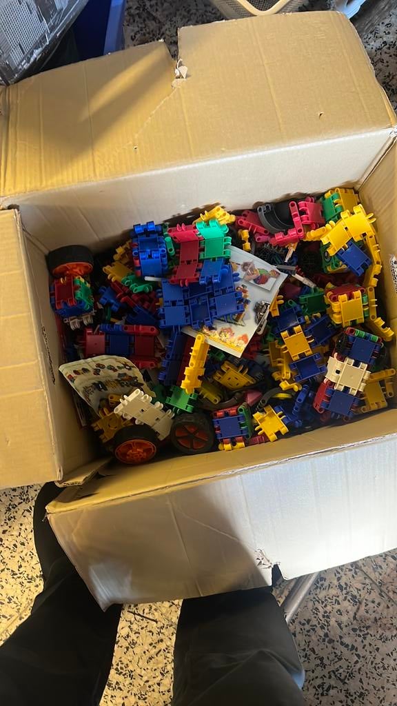 Doos vol clics, Ophalen, Zo goed als nieuw