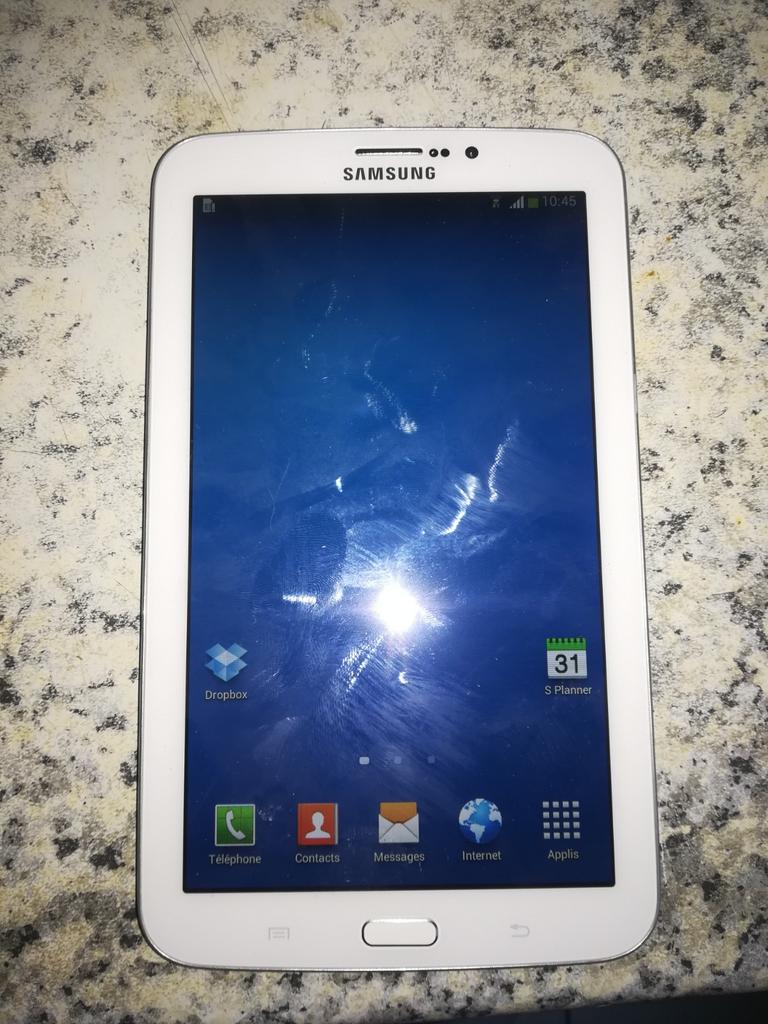 Tablette Samsung tab 3, Enlèvement