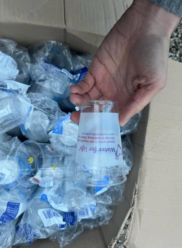 1.000 wegwerp plastic bekers, Verzamelen, Glas en Drinkglazen, Ophalen of Verzenden, Nieuw, Waterglas