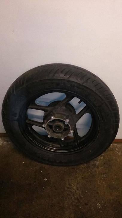 Kawasaki GPX600 wiel GPX 600 velg achter achtervelg GPX600R, Motoren, Ophalen of Verzenden, Gebruikt