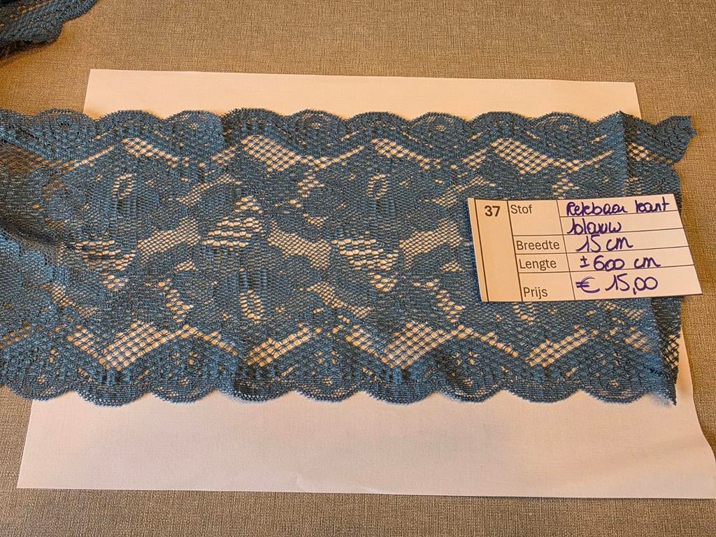 Diverse stoffen kant voor lingerie, Hobby en Vrije tijd, Stoffen en Lappen, Ophalen of Verzenden, Nieuw, Kant