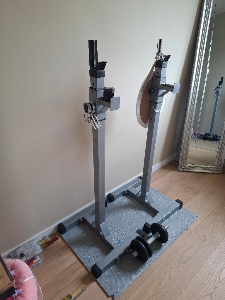 Krachttraining materiaal, Sport en Fitness, Ophalen, Gebruikt