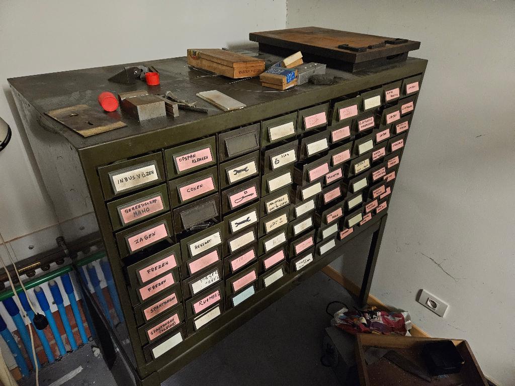 Metalen ladenkast heavy duty, Ophalen, Gebruikt