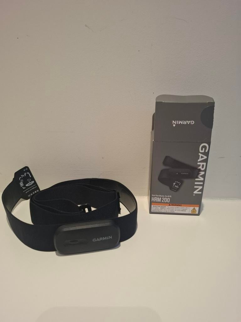 Garmin hartslagmeter HRM 200 M-XL, Sport en Fitness, Hartslagmeters, Ophalen, Zo goed als nieuw, Garmin