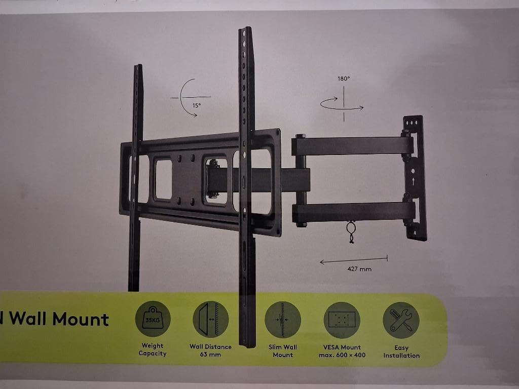 Wall Mount Muurbeugel voor TV-scherm – 37'' tot 70'' – NIEUW, Audio, Tv en Foto, Televisies, Nieuw, LED, 100 cm of meer, Overige merken