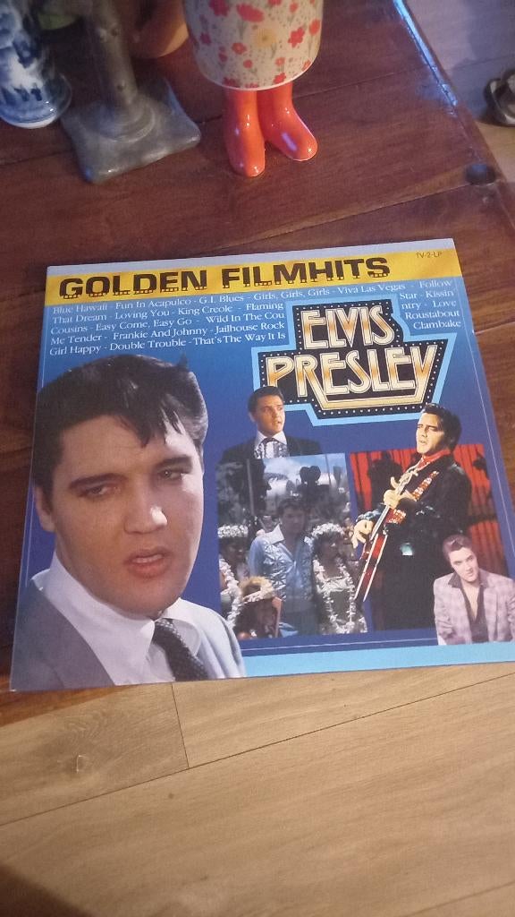 vinyl 33T elvis presley "golden film hits" 2 vinyles, CD & DVD, Vinyles | Rock, Enlèvement, Comme neuf, Pop rock