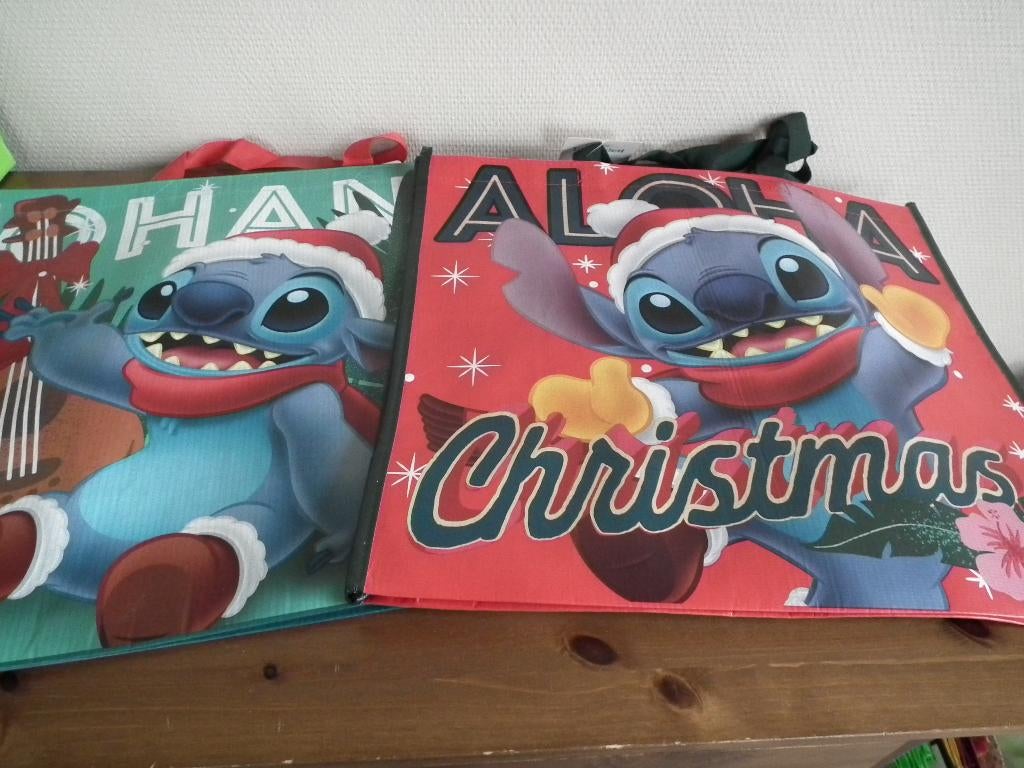 2 herbruikbare boodschappentassen (Disney Lilo & Stitch), Verzenden, Nieuw, Overige kleuren, Overige typen