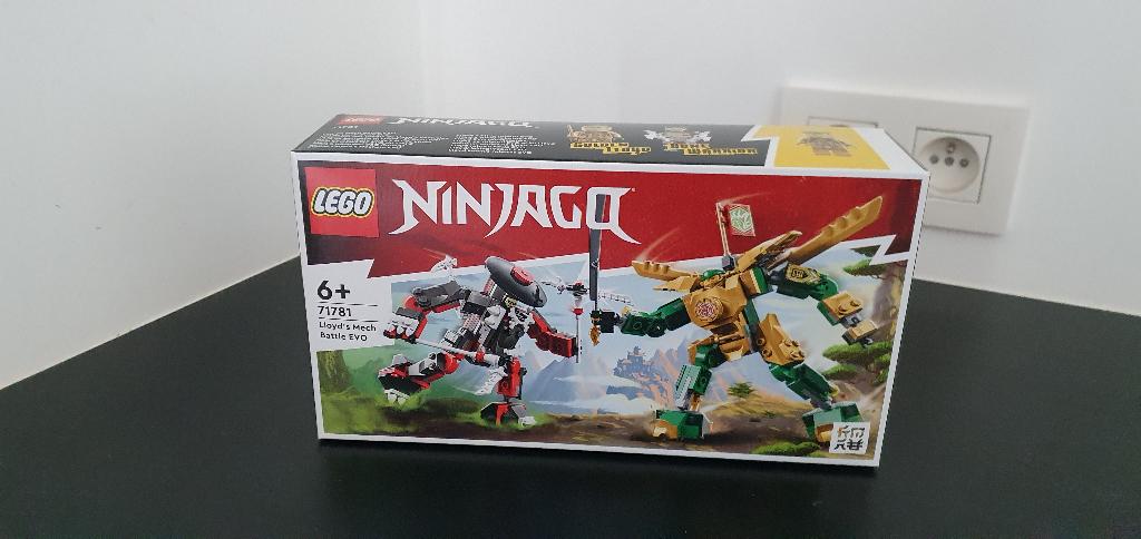 Lego Ninjago 71781 Lloyd’s Mech Battle EVO, nieuw en sealed, Ophalen of Verzenden, Nieuw, Complete set, Lego