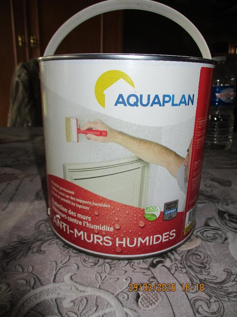 hydrofuge aquaplan 2,5 litres, Doe-het-zelf en Bouw, Ophalen, Overige kleuren, Nieuw, Beits