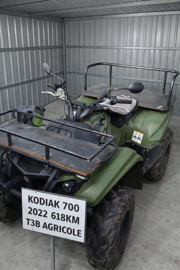 Quad kodiak 700 2022 500km 4x4, Motos, Quads & Trikes
