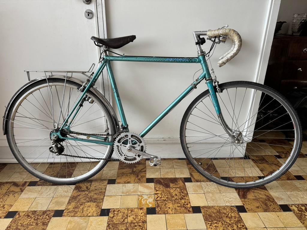 Vintage koersfiets Peugeot, Fietsen en Brommers, Ophalen, Gebruikt, 28 inch, Overige merken