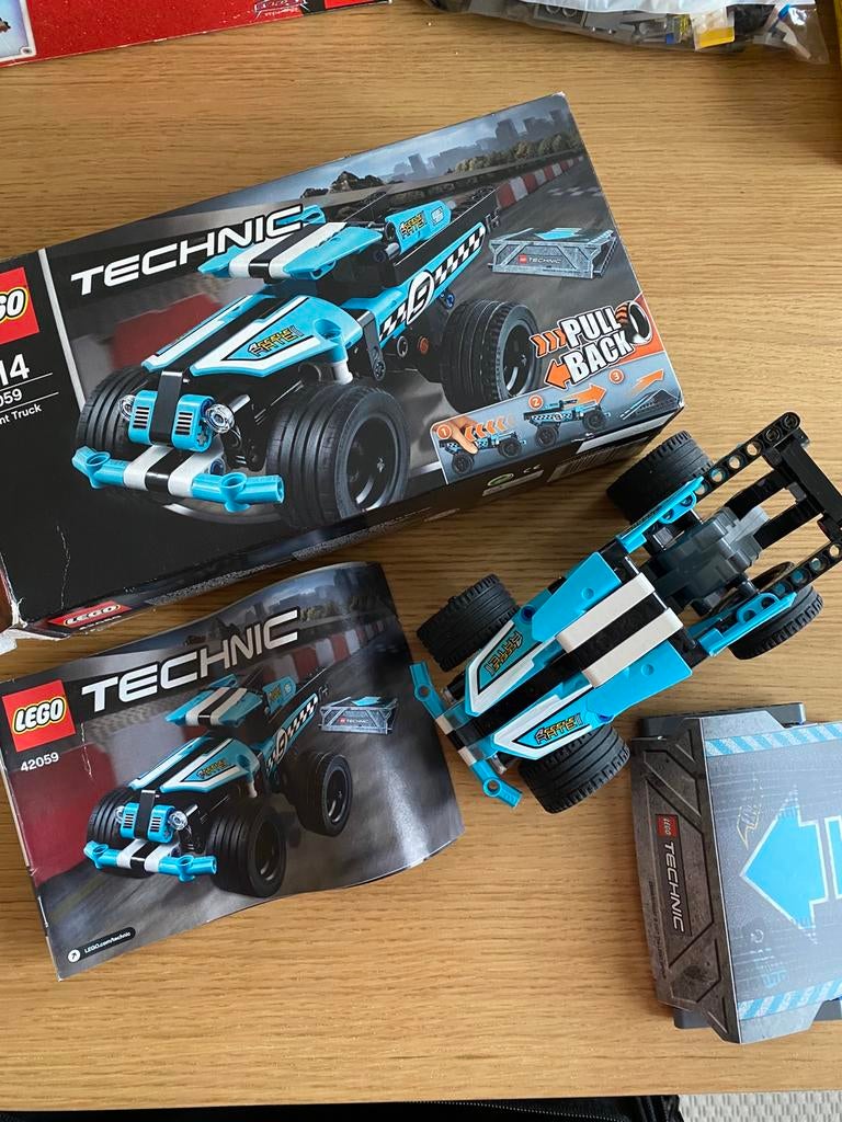 Lego technic 42059, Ophalen, Zo goed als nieuw