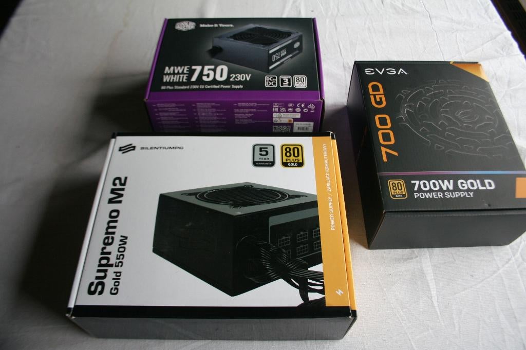 VOEDING 500W 700W 750W 850w 1200w ASUS CORSAIR, Enlèvement