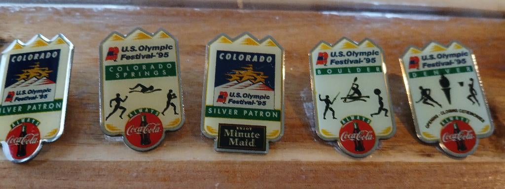 Festival olympique américain.95.colorado, Collections, Enlèvement ou Envoi, Comme neuf, Autres types