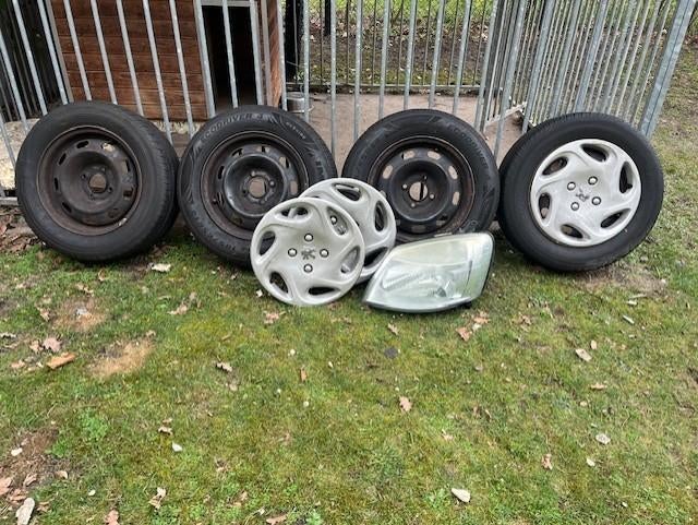 Banden berlingo/partner 185 65 R14 !!, Ophalen, 14 inch, Gebruikt, Banden en Velgen