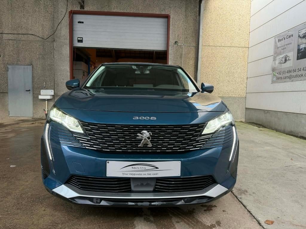Peugeot 3008 1.2 Benzine Active Pack 130pk * GPS/Camera *, Auto's, Peugeot, Stof, 140 g/km, Blauw, Electronic Stability Program (ESP)
