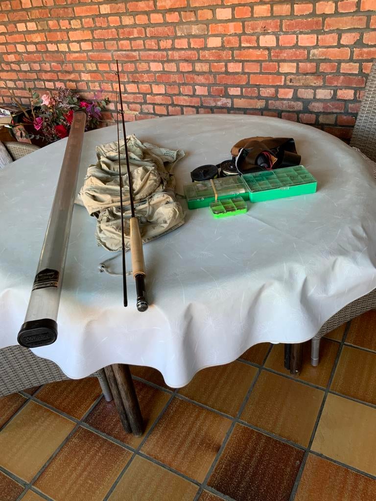 Vliegvisserij, Ophalen, Zo goed als nieuw