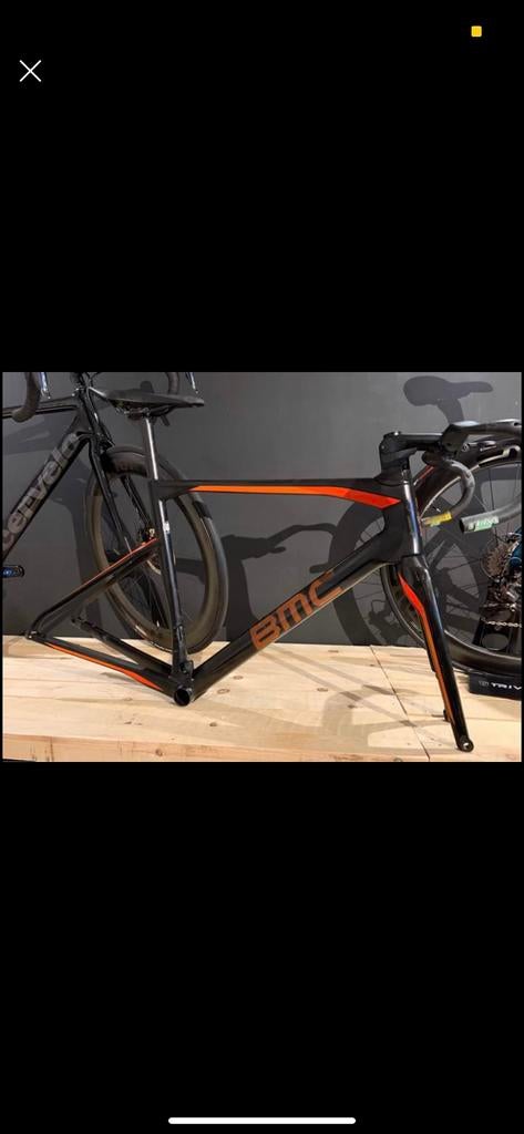 Bmc roadmachine frameset maat 54, Fietsen en Brommers, Fietsen | Racefietsen, Ophalen, Zo goed als nieuw