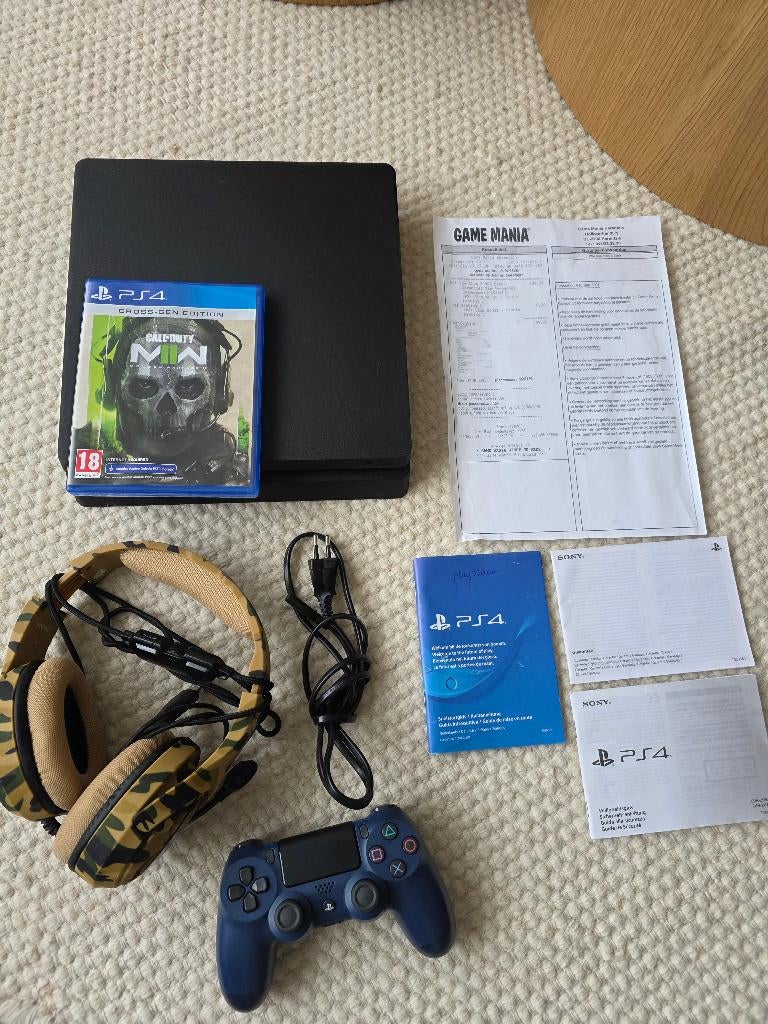 Playstation 4, Ophalen, Met 1 controller, Original, 500 GB