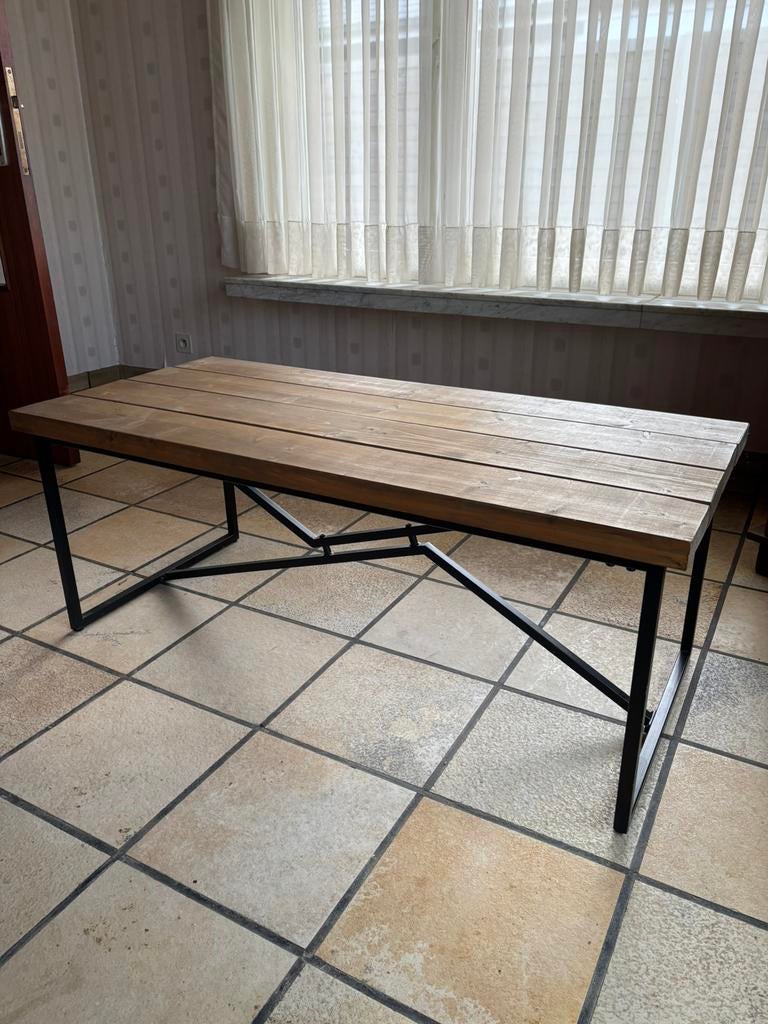 Salontafel uit eikenhout, Ophalen, Zo goed als nieuw, Eikenhout