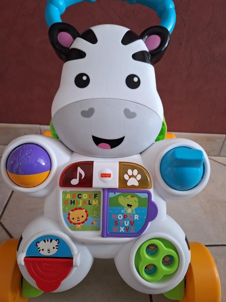 Trotteur zèbre parlant de Fisher-Price, Enfants & Bébés