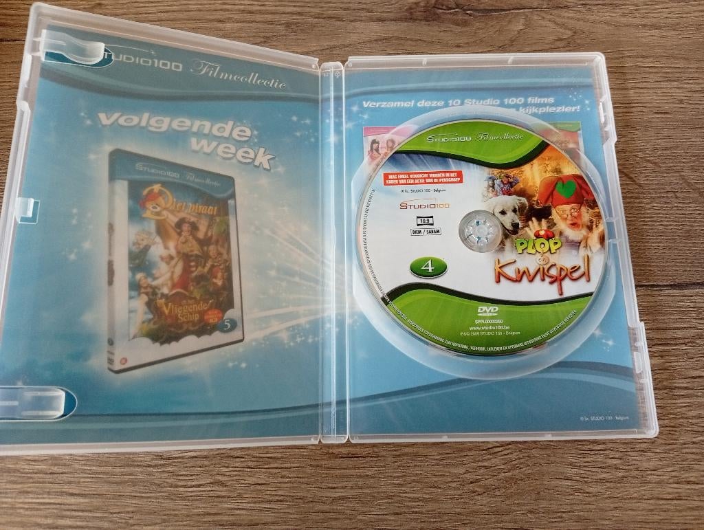 Studio 100 - Plop en Kwispel/Plop en de Toverstaf, Enlèvement, Utilisé, Film