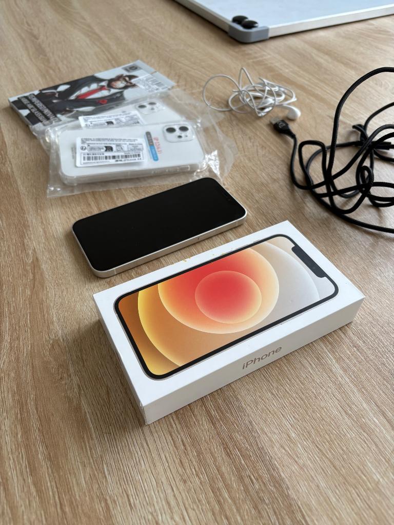 iPhone 12 | 64Go | blanc, Ophalen, Wit, 78 %, Zo goed als nieuw