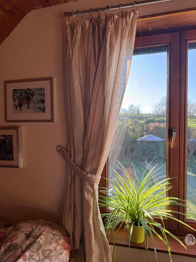 tentures, Enlèvement ou Envoi, Beige, 150 à 200 cm, 150 à 200 cm