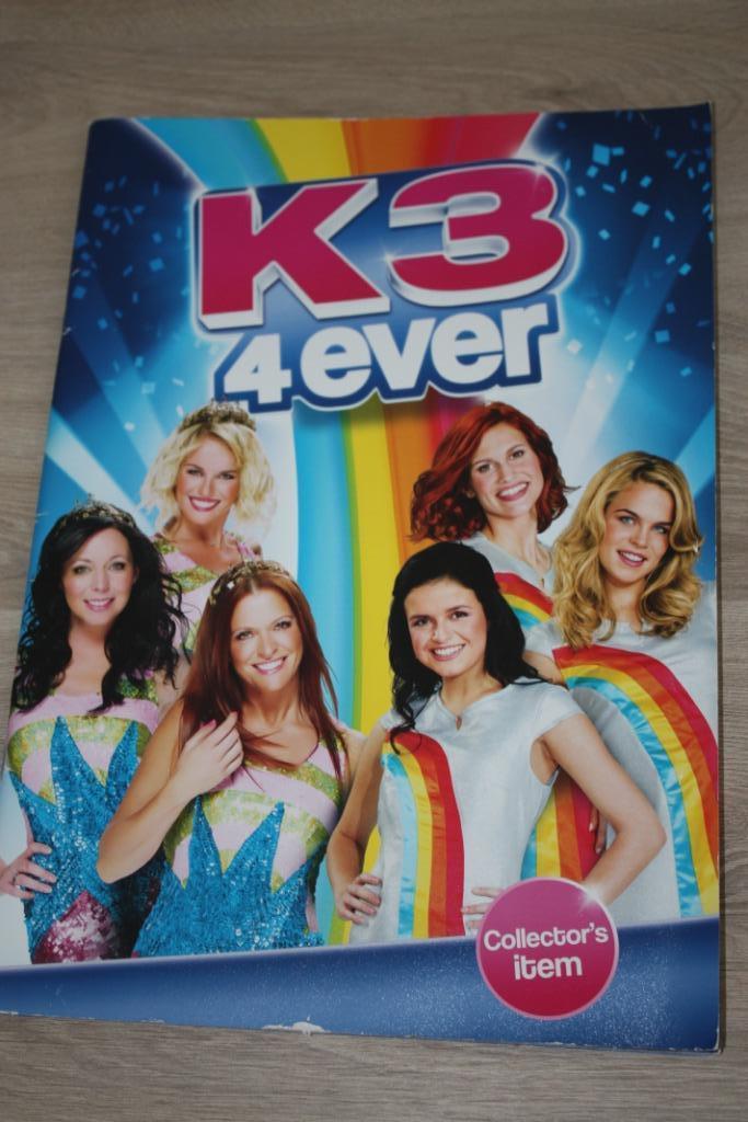 K3 4ever , Collector's item , Studio 100 , geschiedenis v K3, Verzamelen, Ophalen of Verzenden, Zo goed als nieuw, Tv, Overige typen