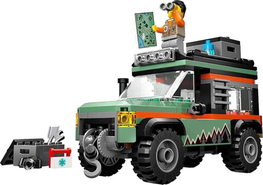 LEGO City Le camion tout-terrain 4 x 4 LIVRAISON GRATUITE, Envoi, Neuf, Ensemble complet, Lego