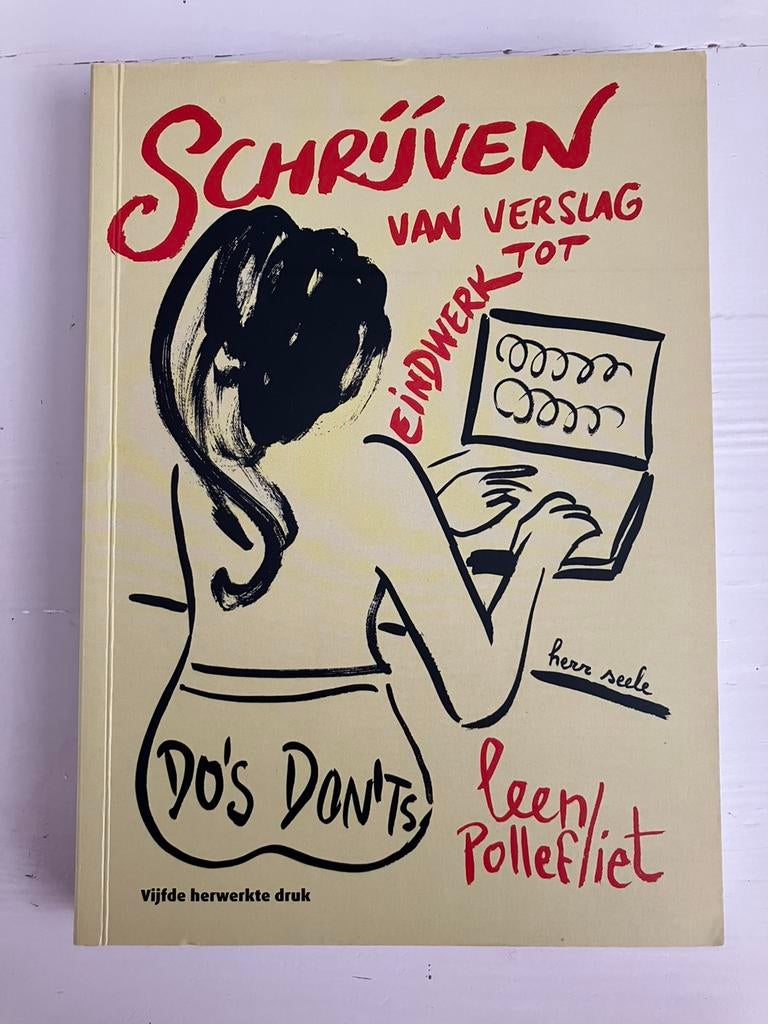 Leen Pollefliet - Schrijven van verslag tot eindwerk, Boeken, Ophalen, Leen Pollefliet