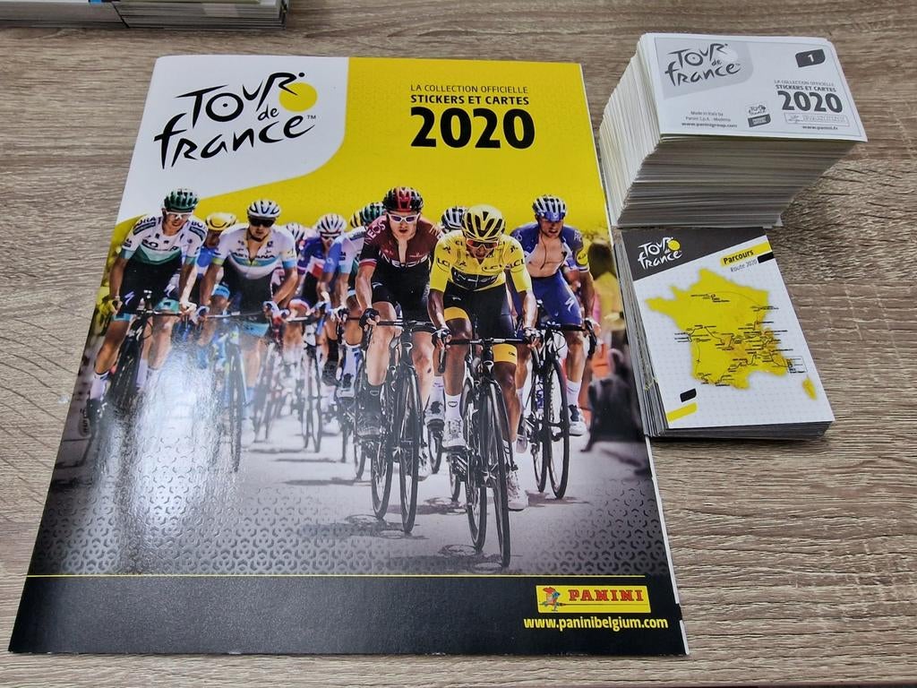 Panini Tour de France 2020 COMPLET !, Collections, Enlèvement ou Envoi, Comme neuf