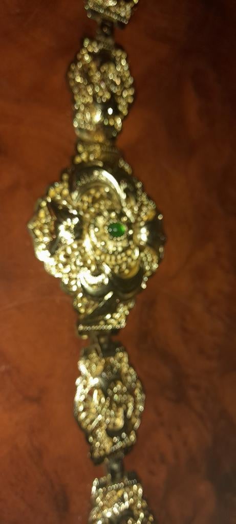 Ceinture pour Kaftan couleur dorée de 80 à 110 cm de long, Bijoux, Sacs & Beauté, Broches, Enlèvement ou Envoi